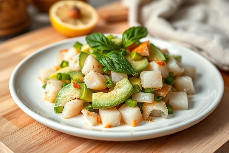 Forelsalade ceviche-stijl