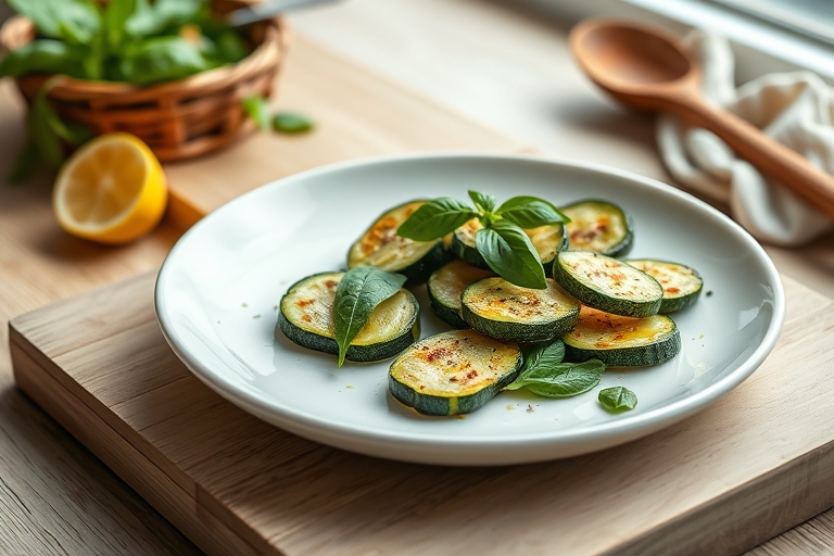 Courgetti met pesto