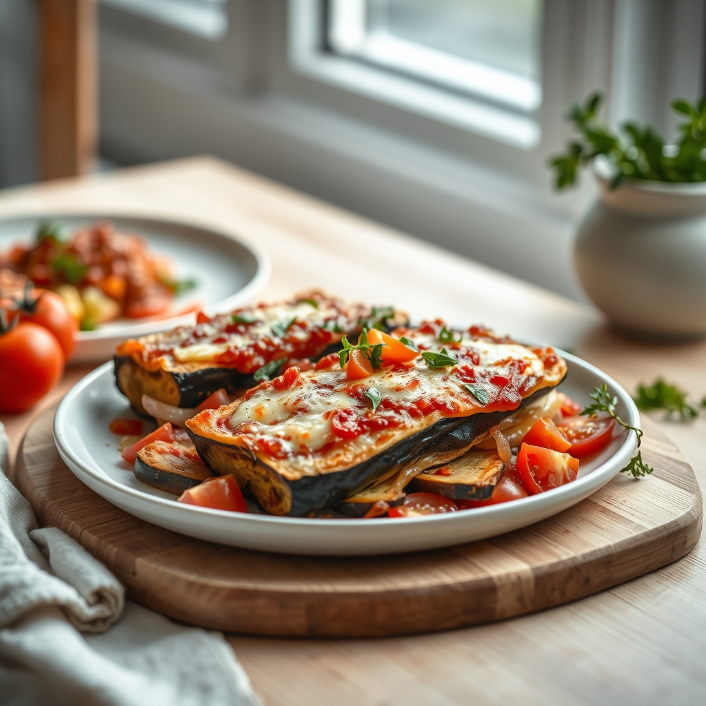 Aubergine parmigiana