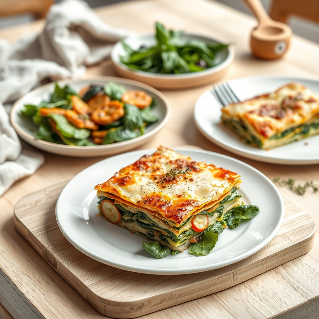 Lasagne met courgette