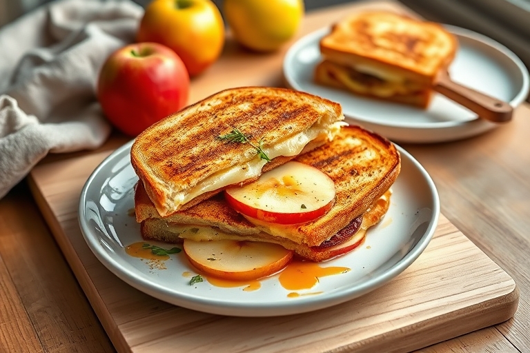 Knapperige tosti met oude kaas
