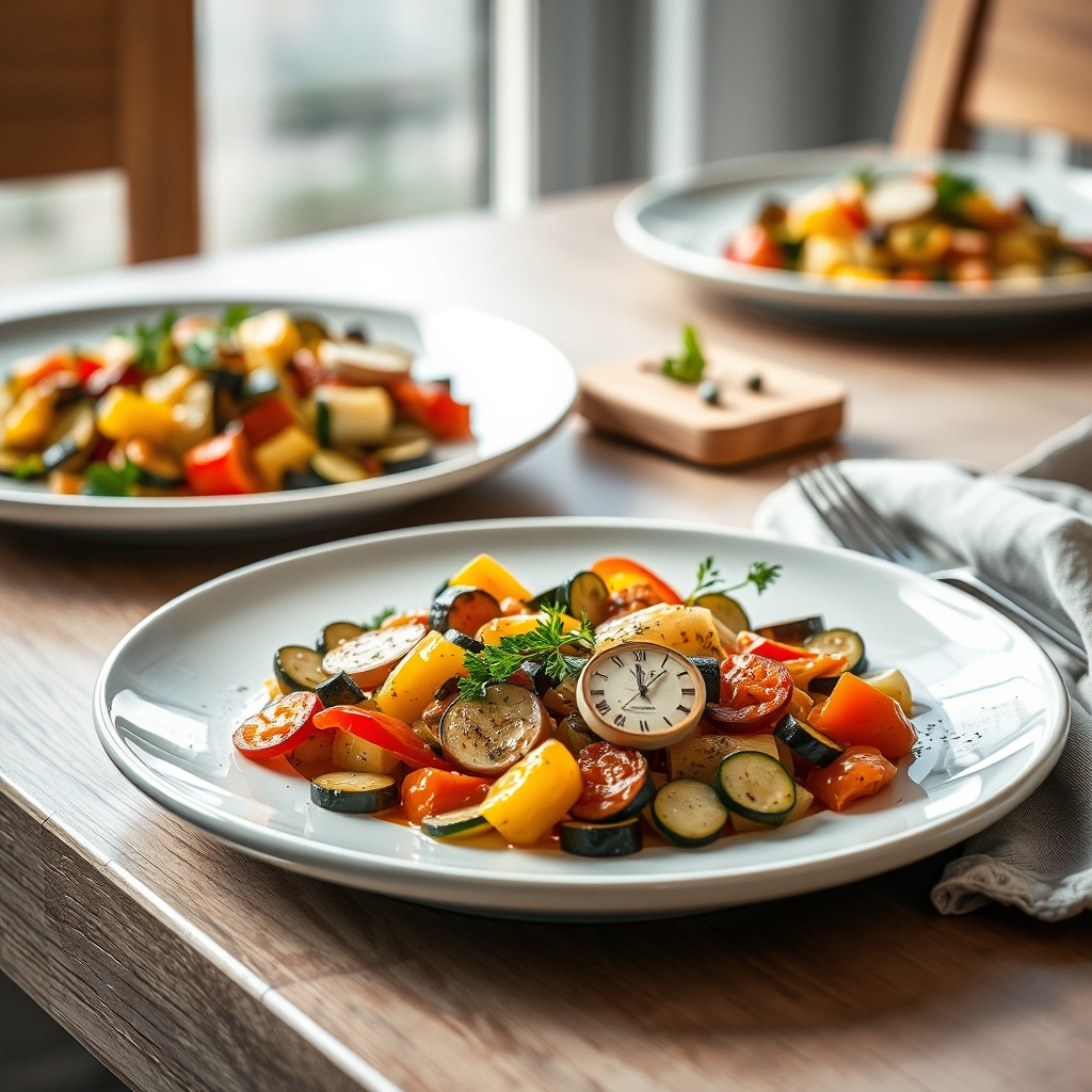 Zomerse groententajine