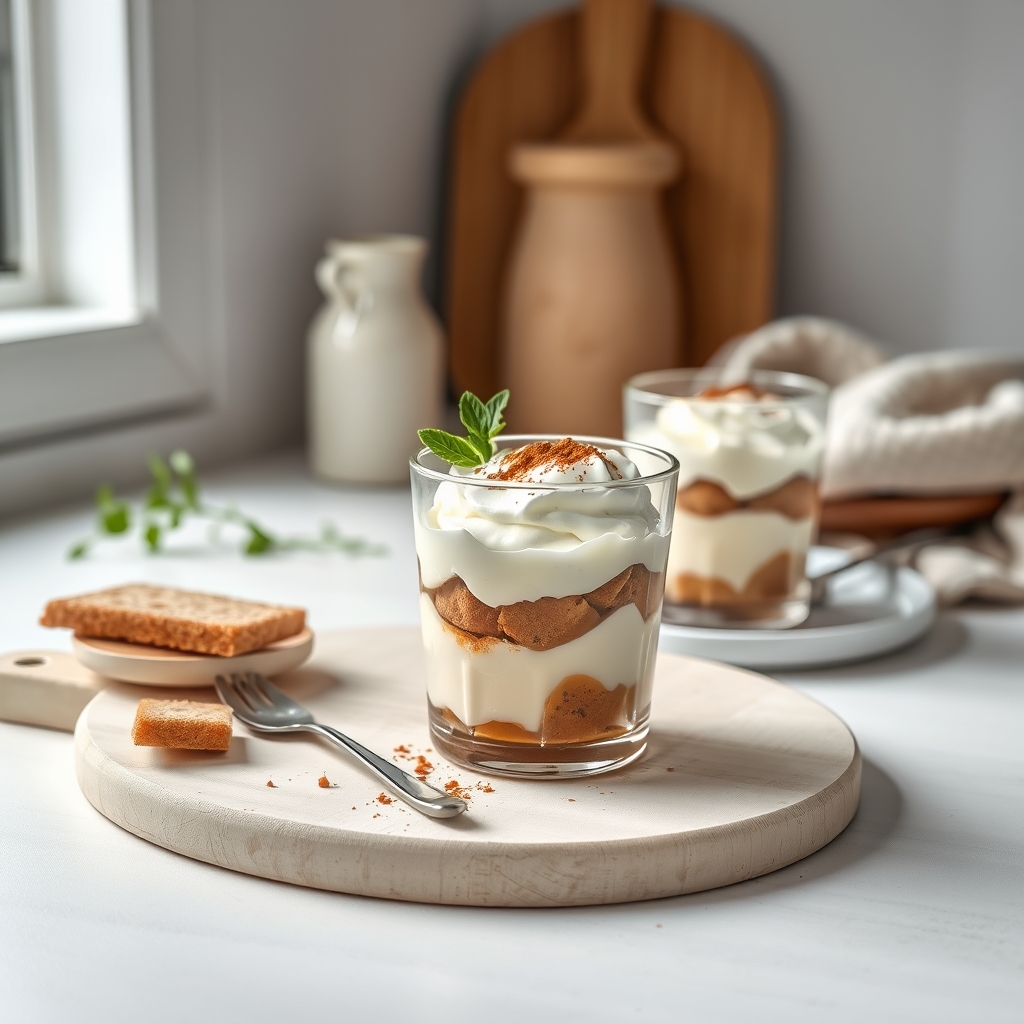 Tiramisu in een glaasje