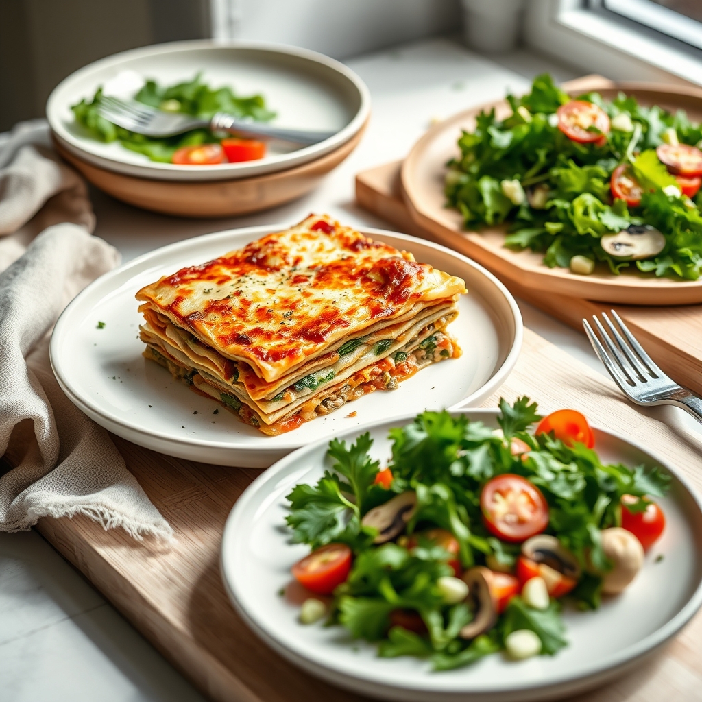Vegetarische lasagne