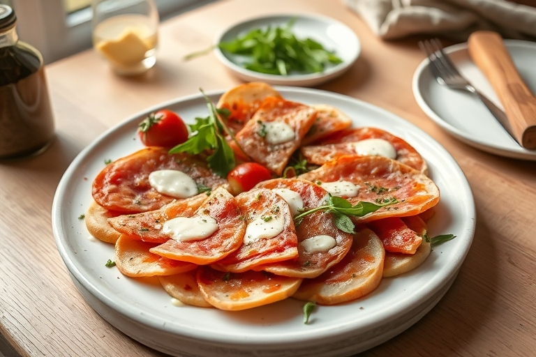 Rundercarpaccio klassiek