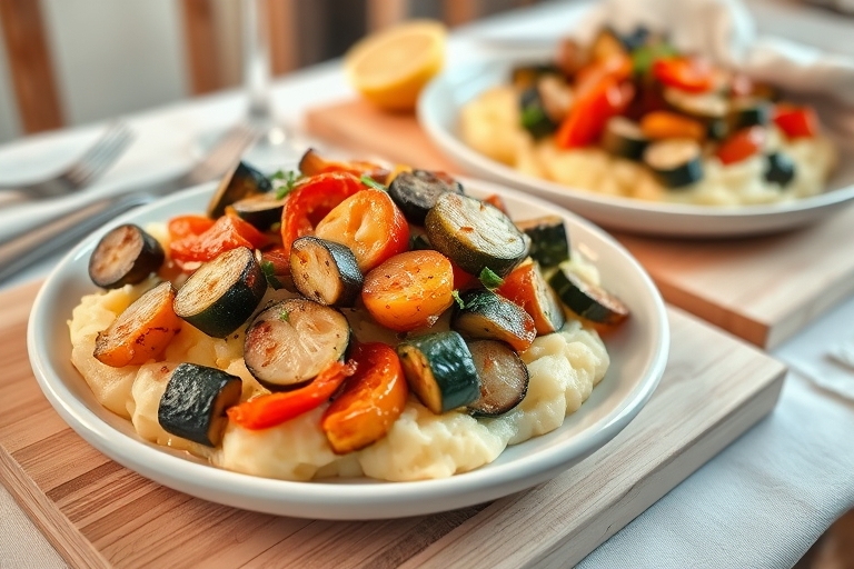 Ratatouille met aardappelen