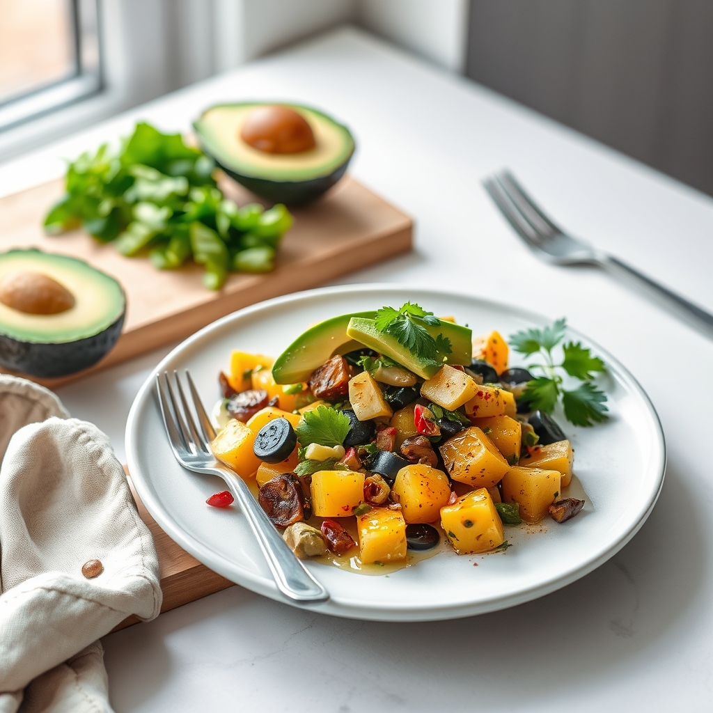 Gepofte zoete aardappel