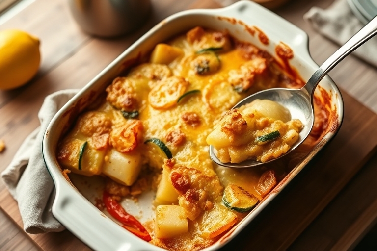 Ovenschotel met groenten