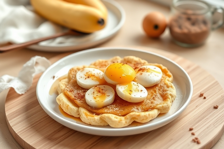 Bananenpannenkoekjes bosbes