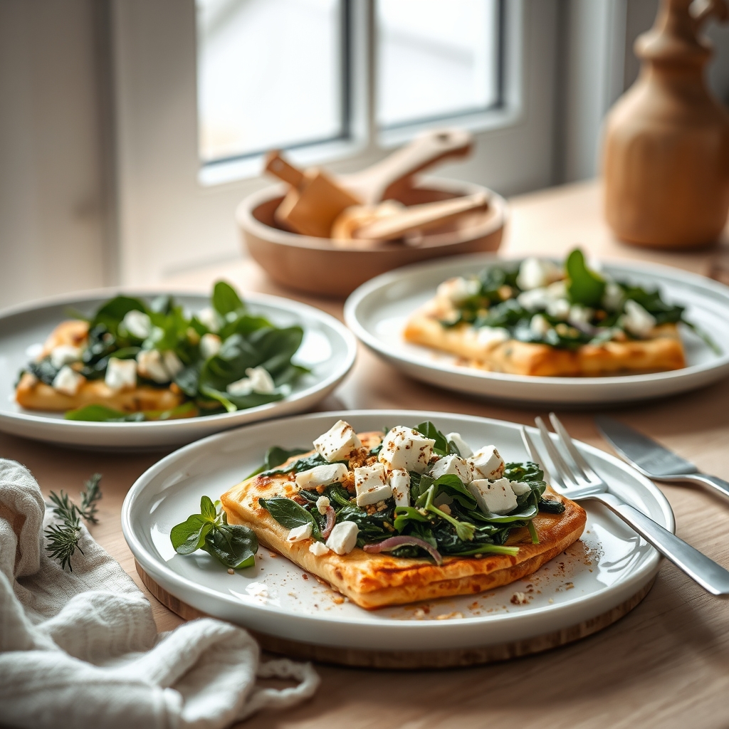 Spinazietaart met feta
