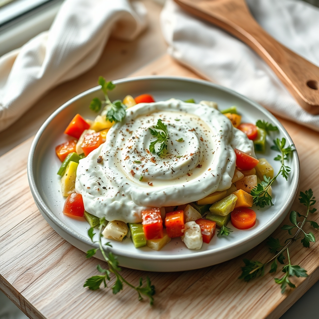 Romige tzatziki