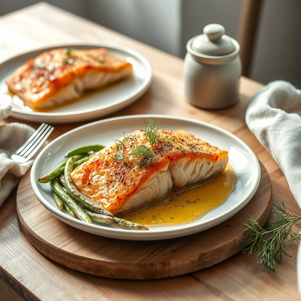 Zalm met citroensaus