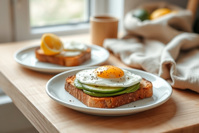Volkoren toast met avocado